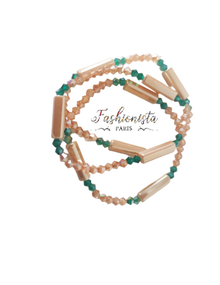 Lot de 3 bracelets perles