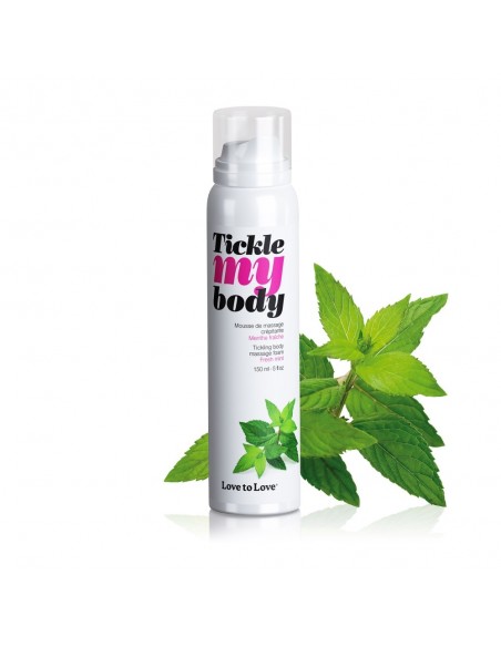 Tickle My body massage mousse