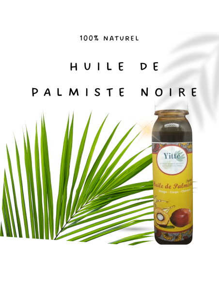 Palm tree black oil