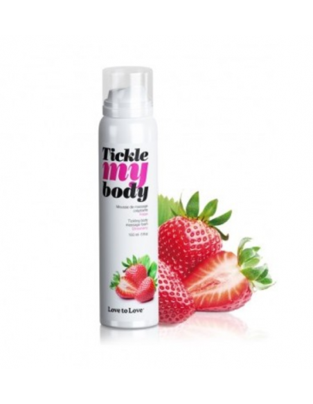 Tickle My body massage mousse
