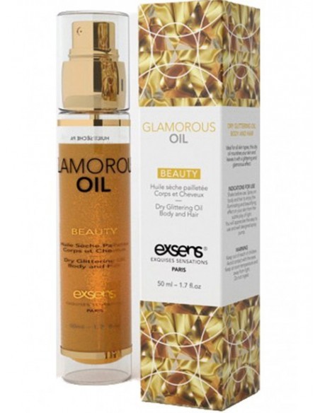 Glamourous dry oil