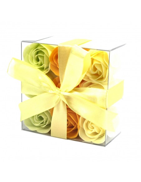 Box of 9 Soap Roses -...