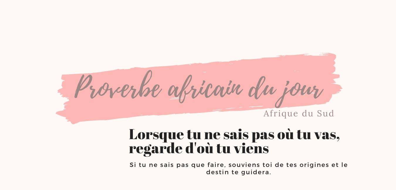 Proverbe africain - Fashionista Paris