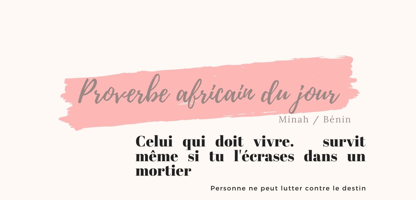 Proverbe africain - Fashionista Paris