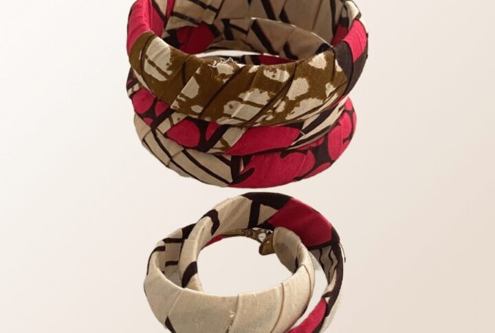 Parure bijoux en wax