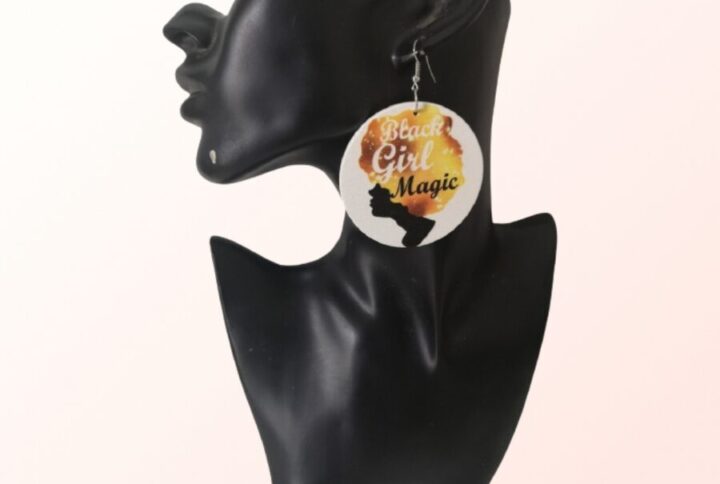 Boucles d'oreilles Black Girl Magic