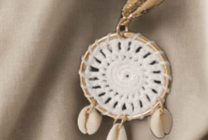 Boucles d'oreilles cauris