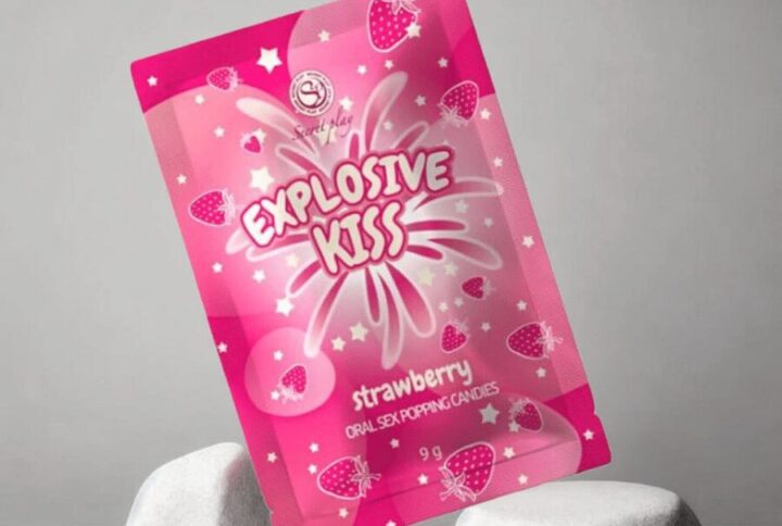 Bonbons explosifs à la fraise