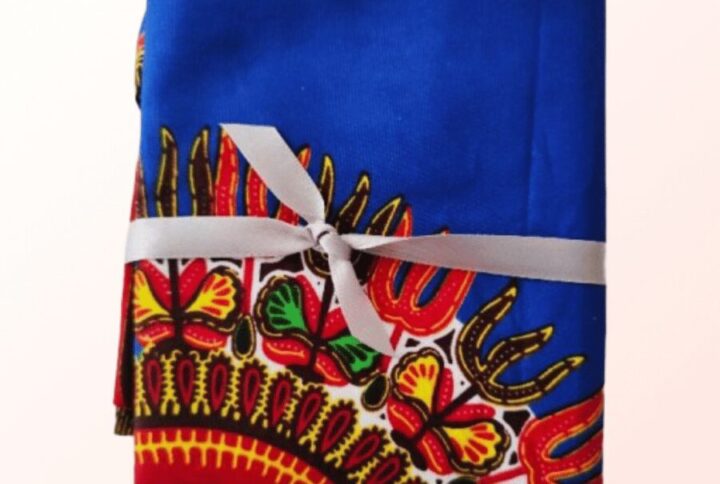 Coupon tissu wax motif Dashiki