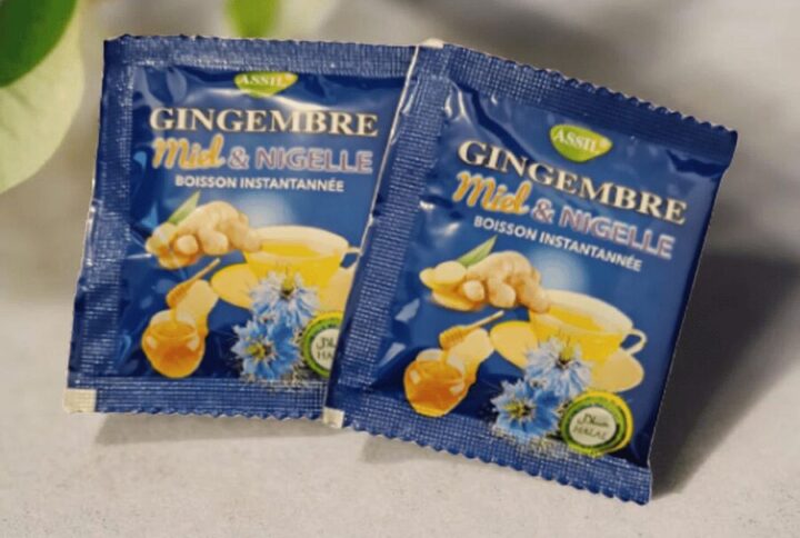 Lot de 2 sachets Infusions gingembre Miel & Nigelle