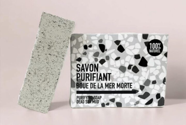 Savon purifiant boue de la mer morte