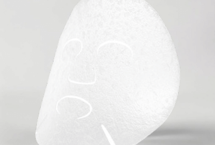 Masque visage Konjac naturel hydratant au collagène