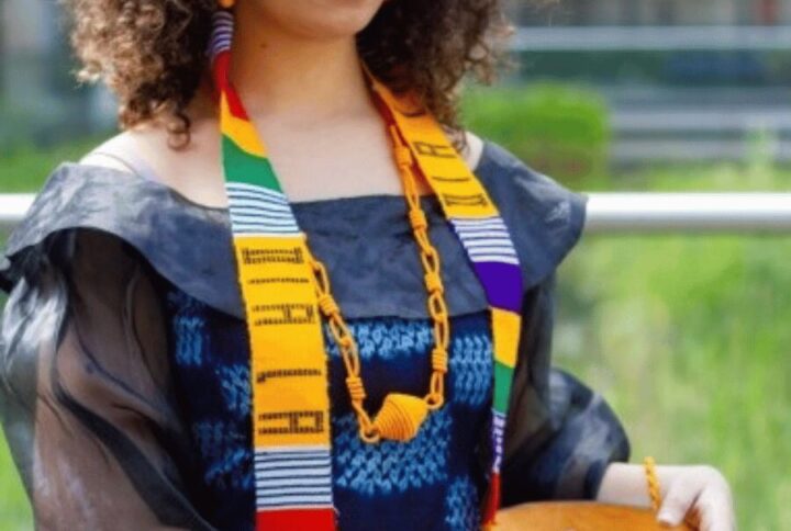 Banderole demba diala en tissu