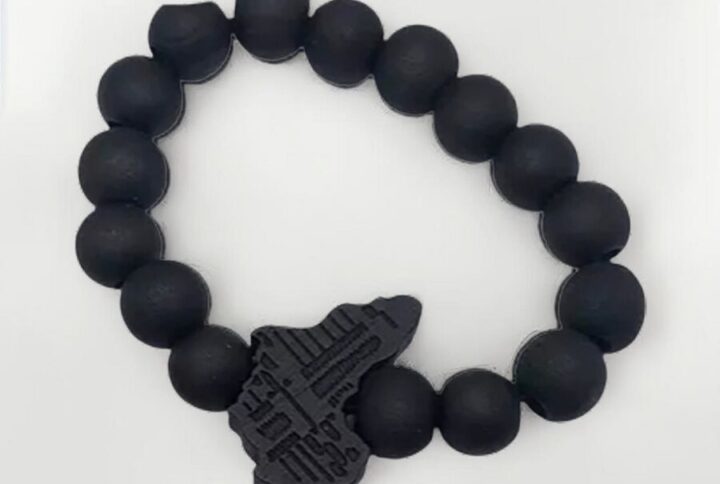 Bracelet carte d'afrique