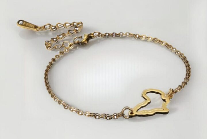 Bracelet carte d'afrique