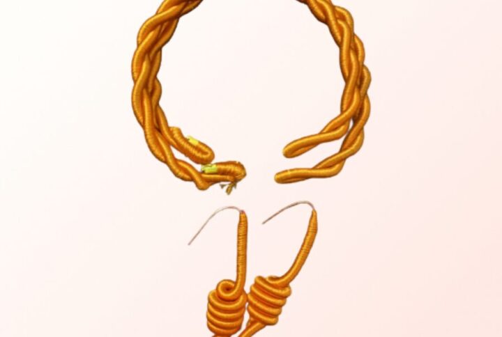 Bracelets + boucles d'oreilles Jaaro Dibbei