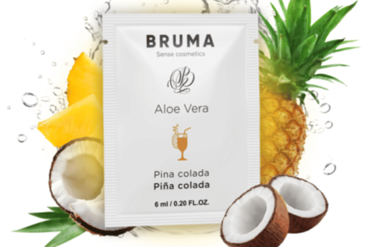 Gel glissant à l'aloe vera saveur pina colada 6ml