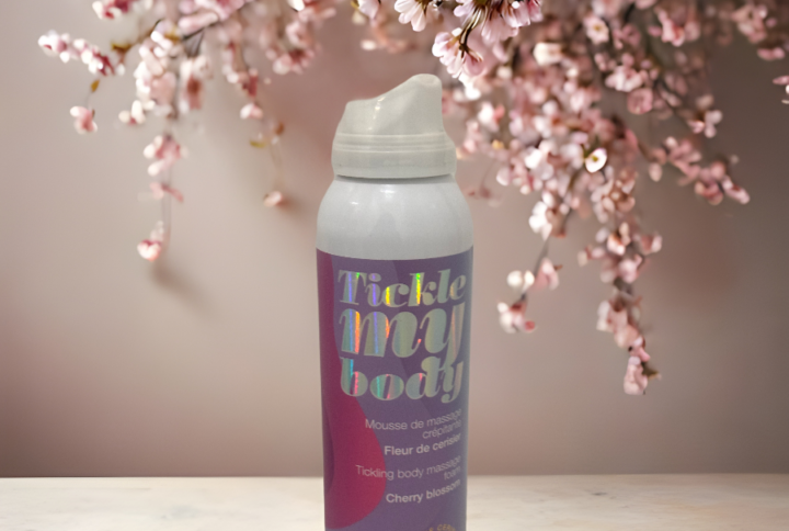 Mousse de massage Tickle My body - Fleur de cerisier