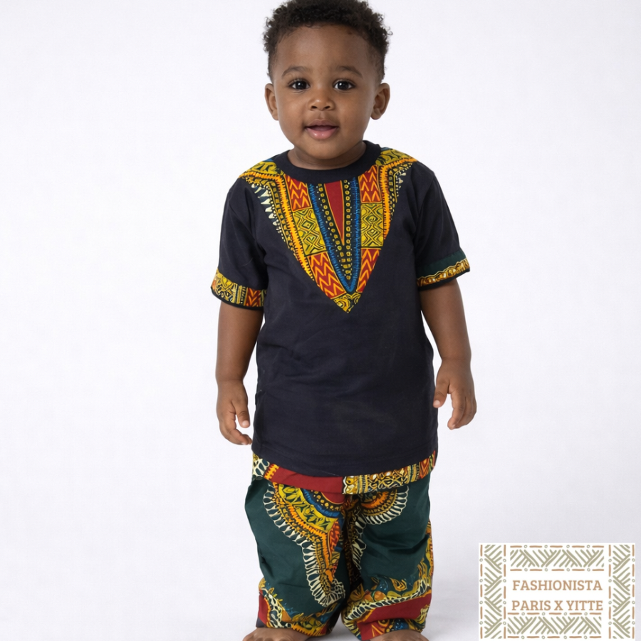 Ensemble pantalon dashiki
