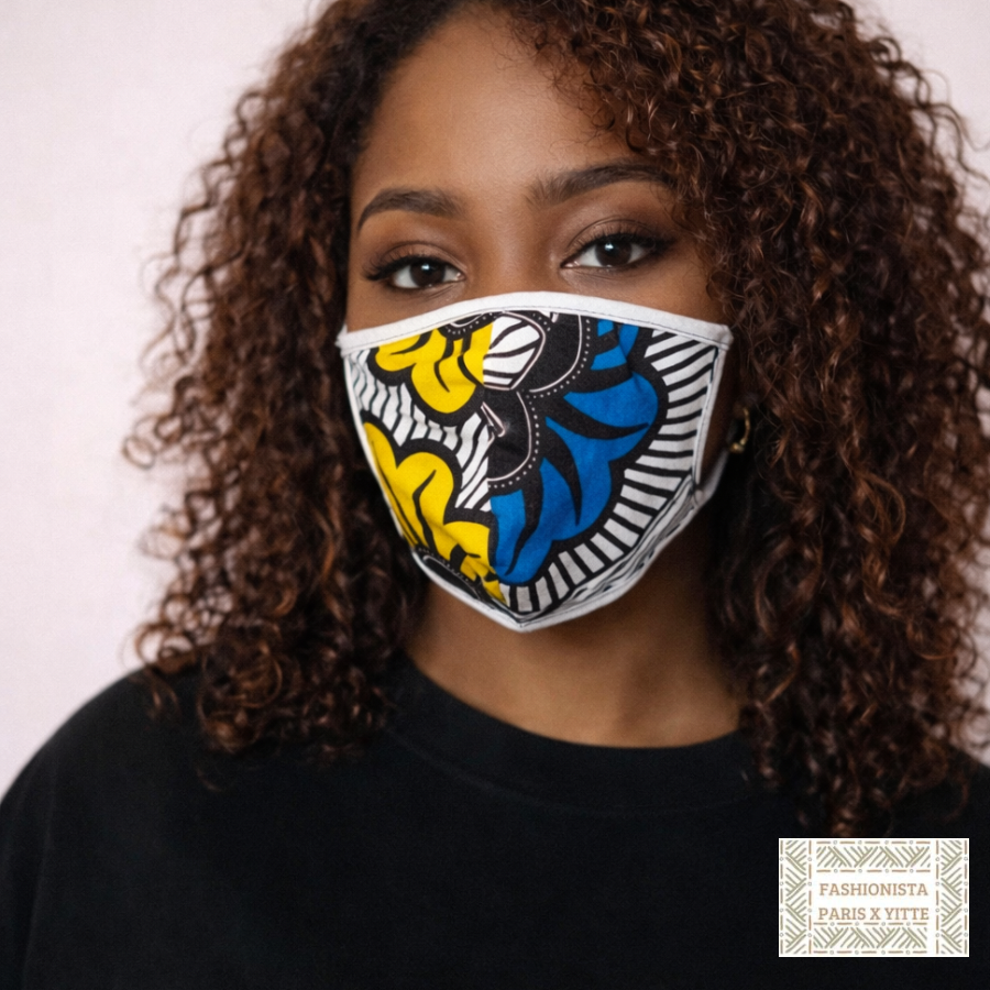 Masque fleurs de mariage