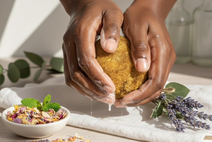 Boule de savon au khamare