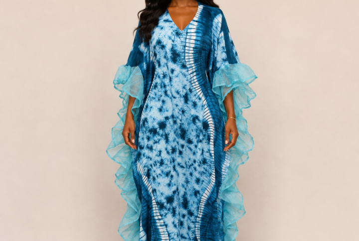 Robe soie organza