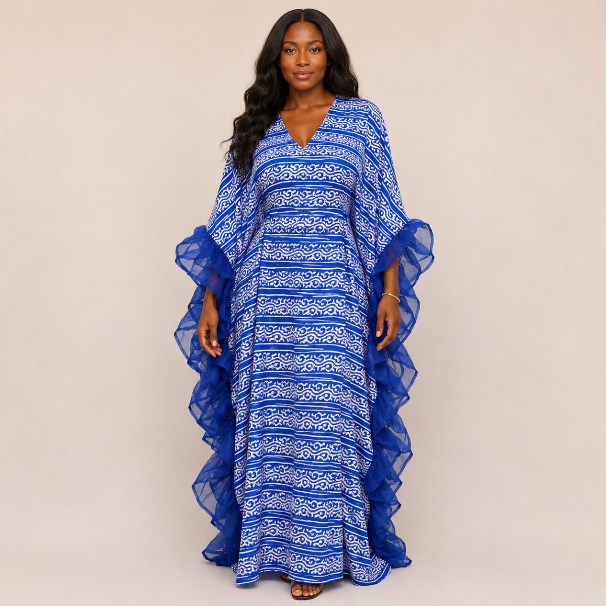 Robe soie organisa