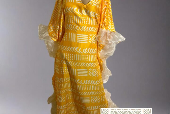 Boubou Alia soie et organza