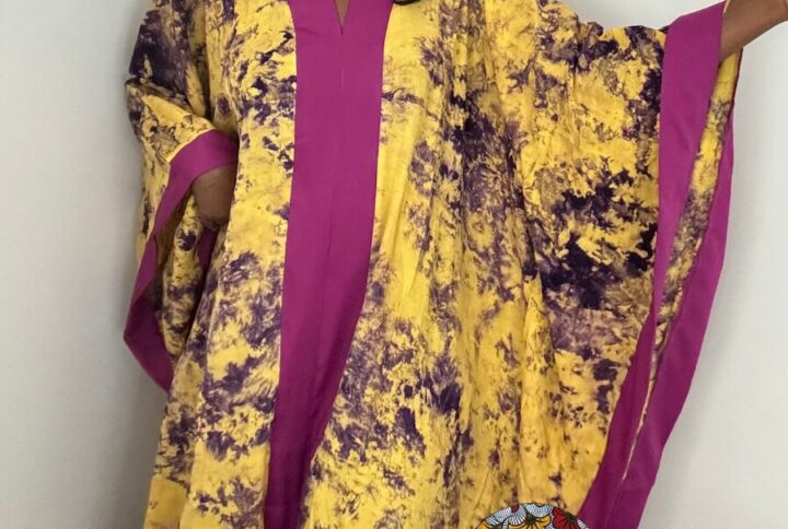 Boubou Koko Dunda – Jaune et Violet