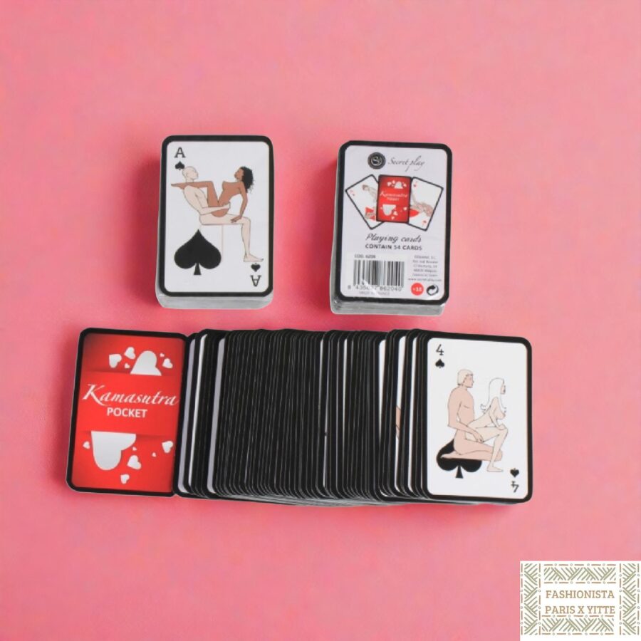 Cartes à jouer Kamasutra de poche