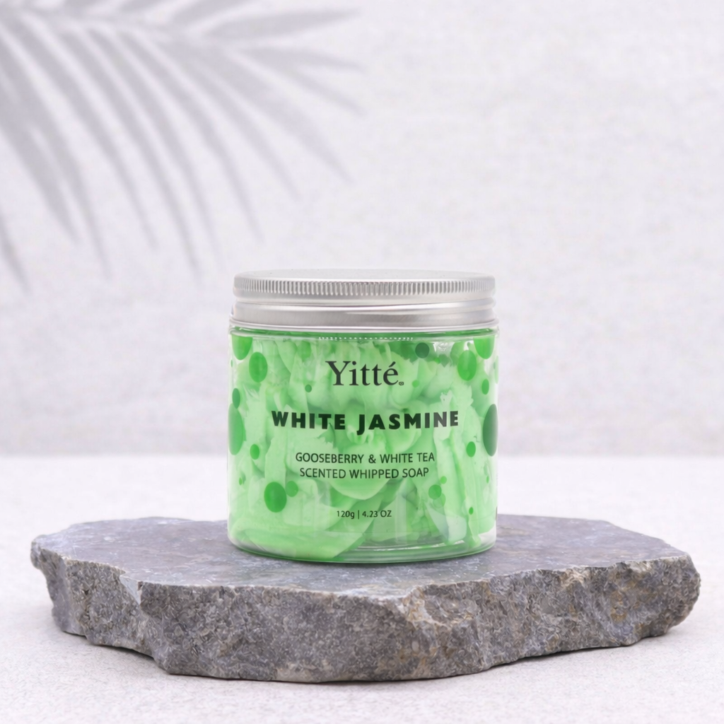 Savon Fouetté Groseille & Thé Blanc