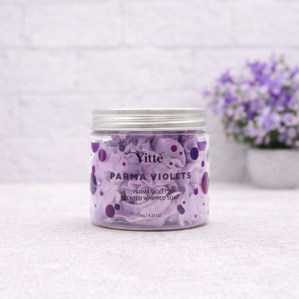 Savon Crème Fouettée Violette de Parme