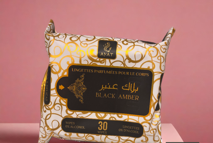 Lingettes Intimes Black Amber