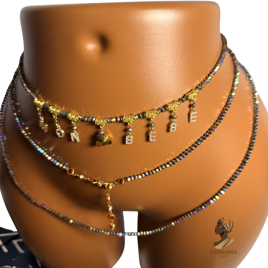 Baya 3 chaines avec inscription