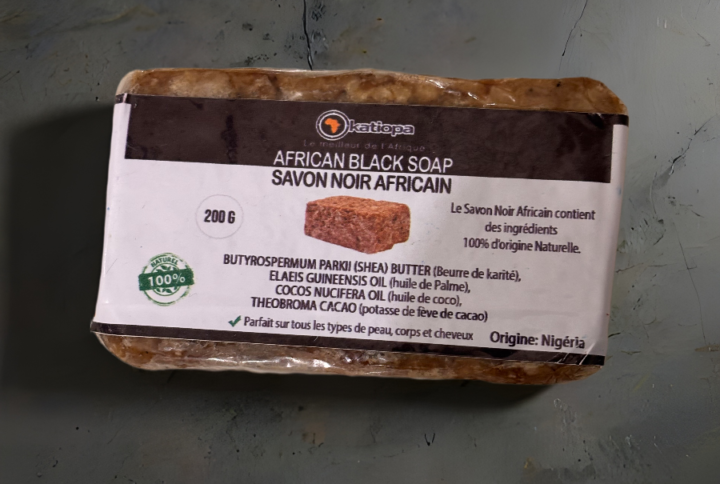 Savon noir africain traditionnel