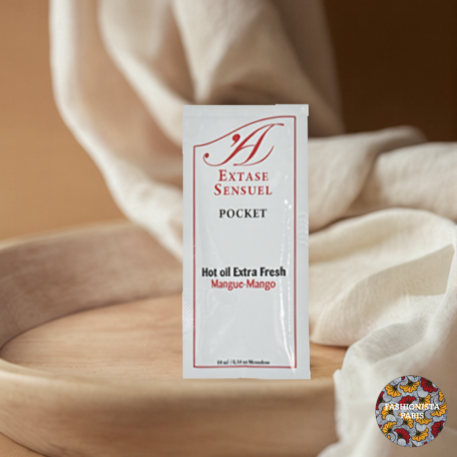 Extase Sensual huile stimulante à la mangue 10 ml – Effet chaud-froid