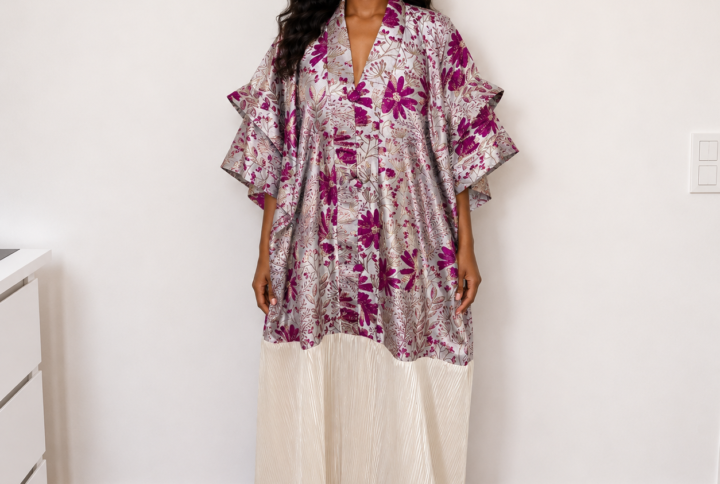 Robe brocart