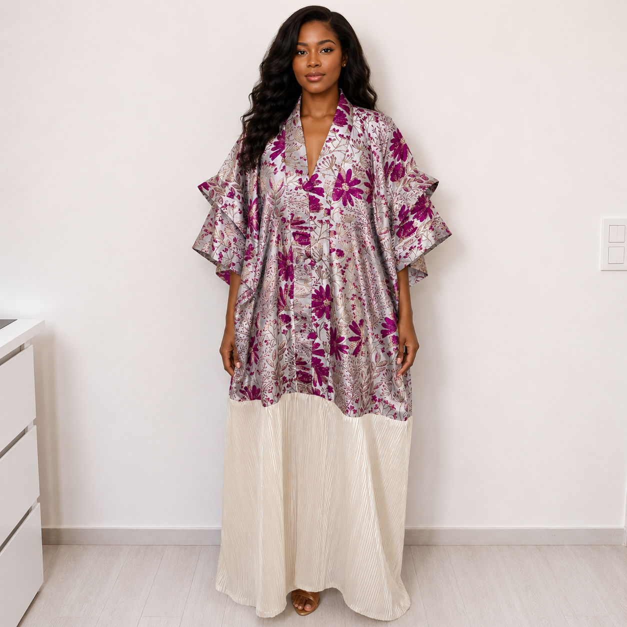 Robe brocart