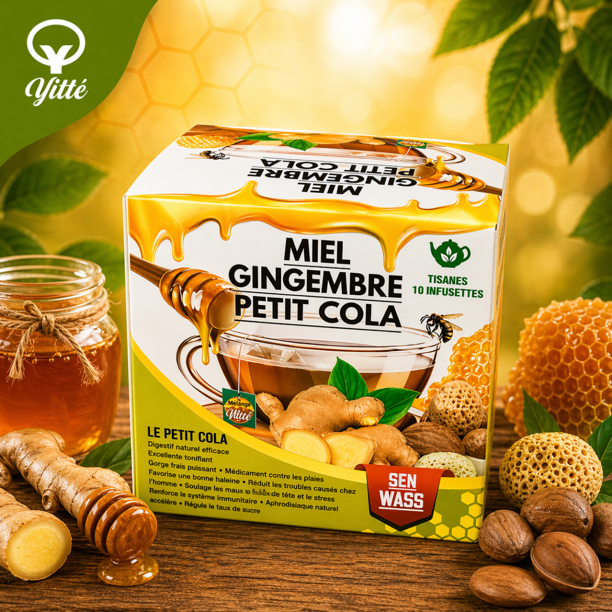 Infusion Miel Gingembre Petit Cola