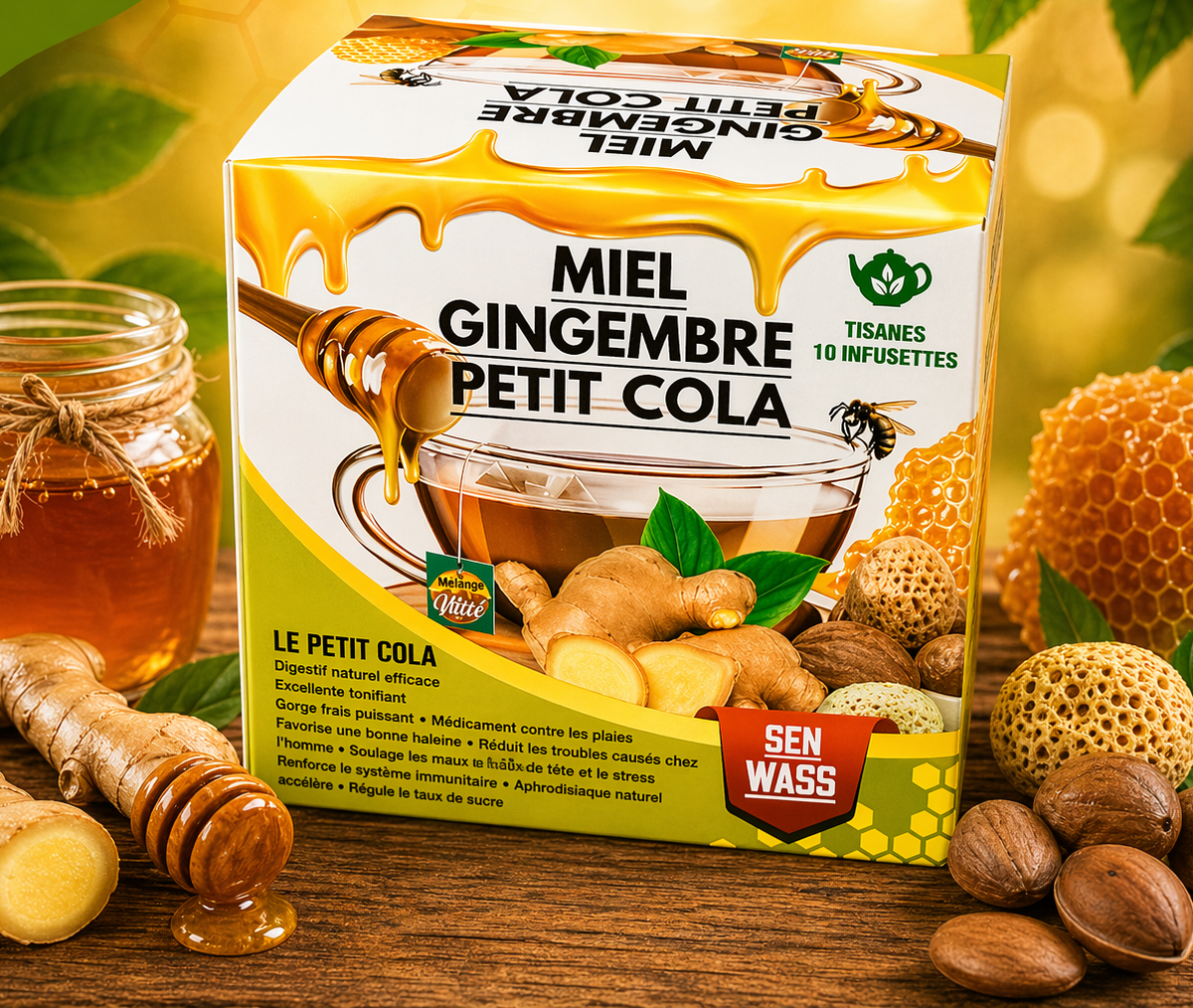 Infusion Miel Gingembre Petit Cola