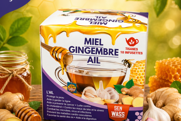 Infusion Miel Gingembre Ail