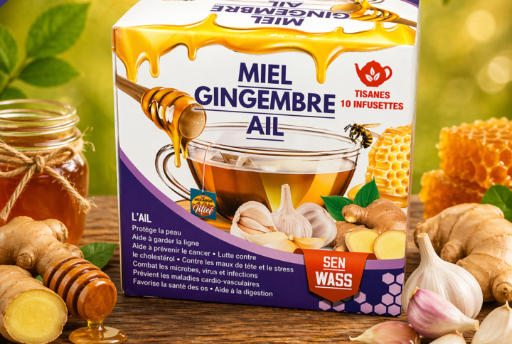 Infusion Miel Gingembre Ail