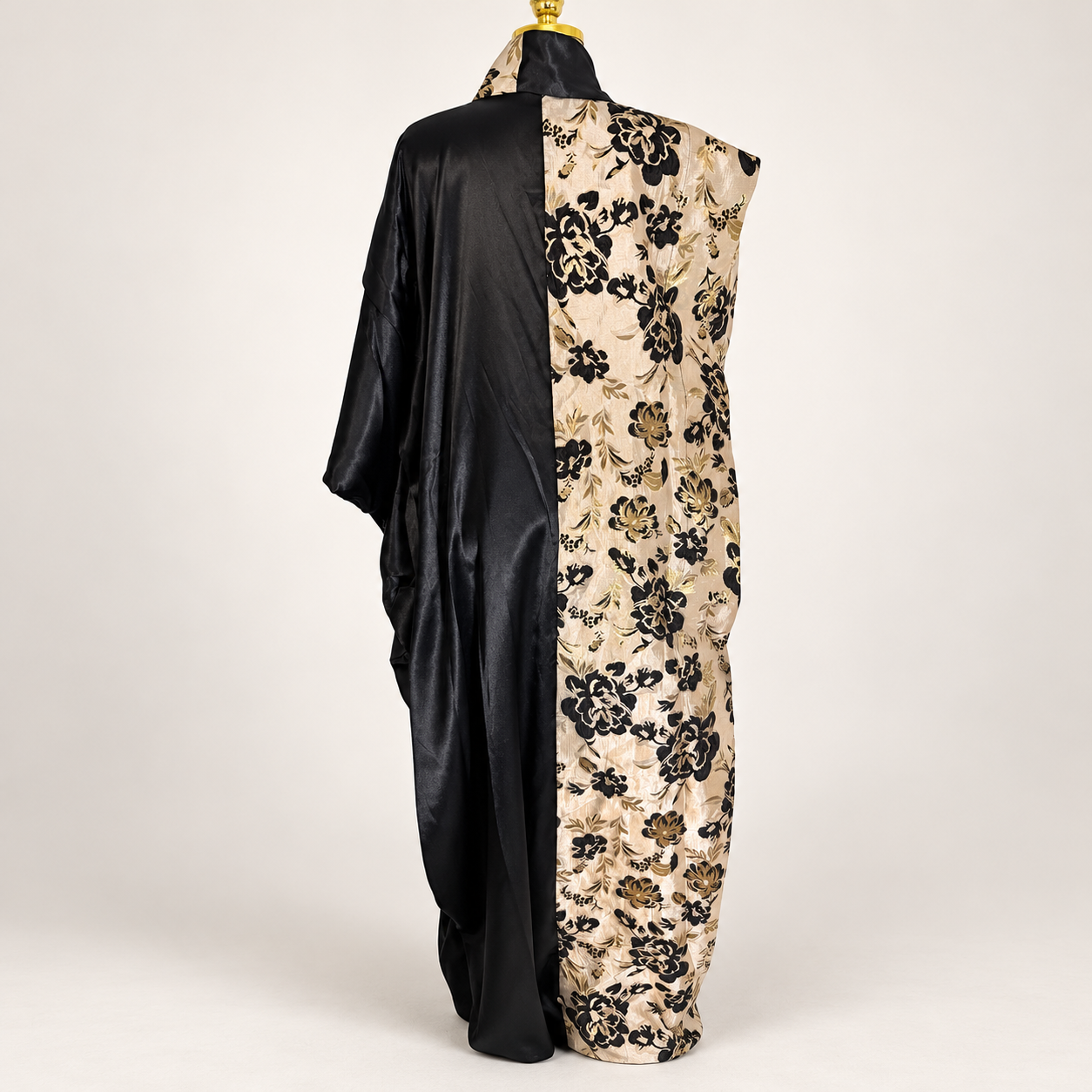 Robe brocart soie