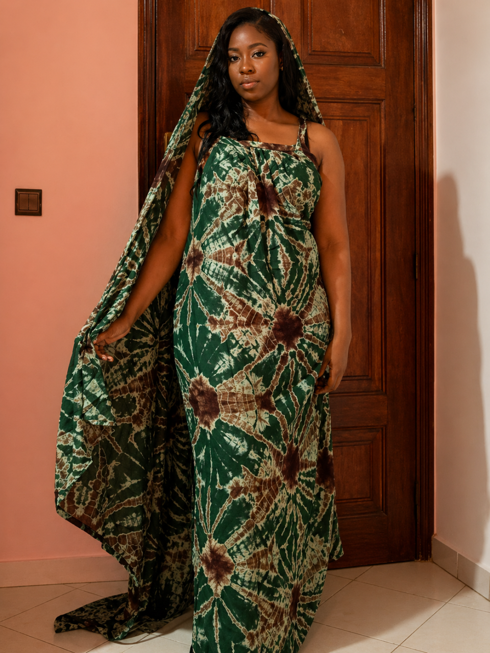 Melhfa cousue Maimouna
