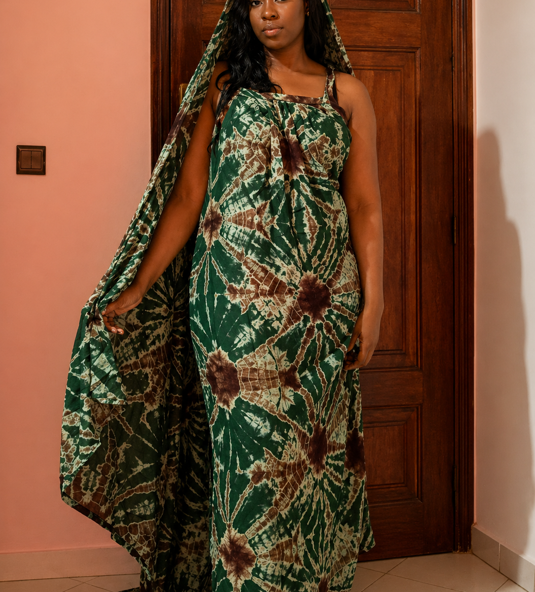 Melhfa cousue Maimouna