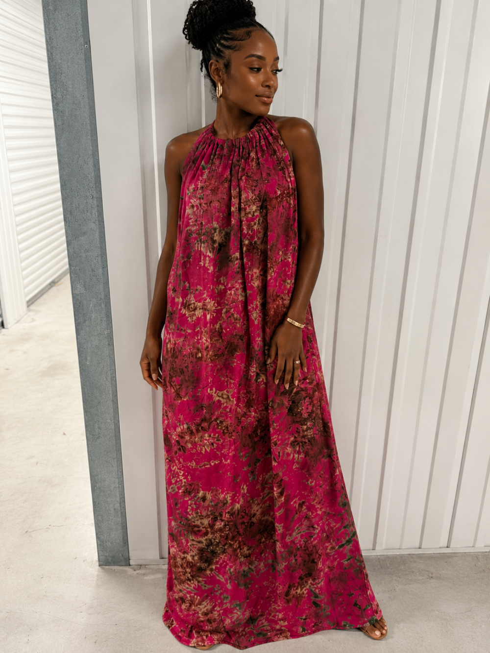 Robe longue Nafy dos nu
