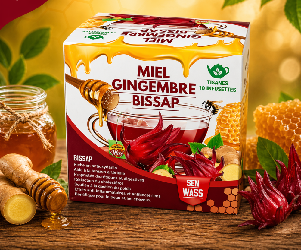 Infusion Miel Gingembre Bissap