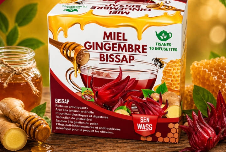 Infusion Miel Gingembre Bissap
