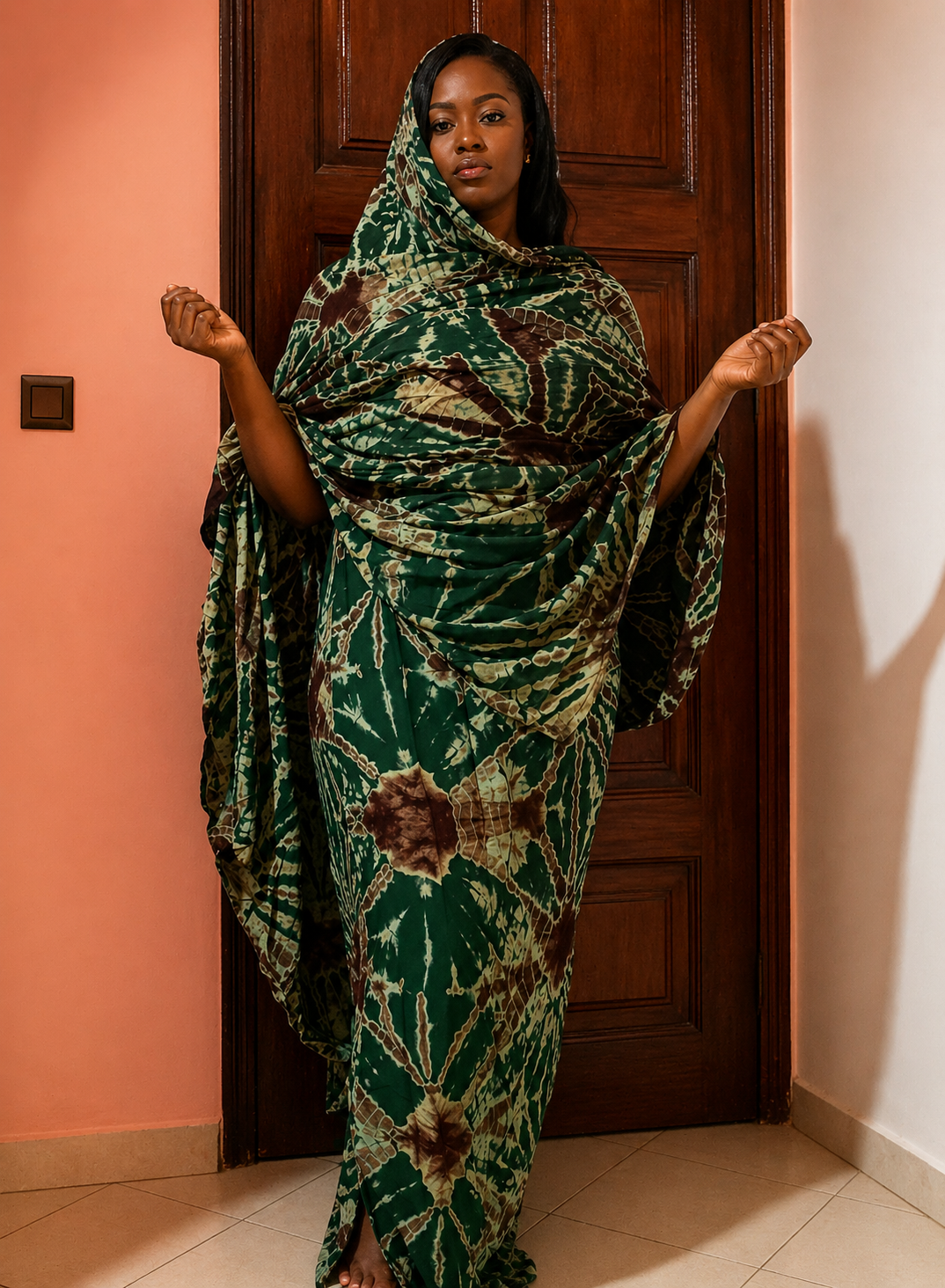 Melhfa cousue Maimouna