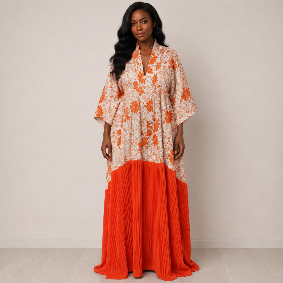 Robe brocart